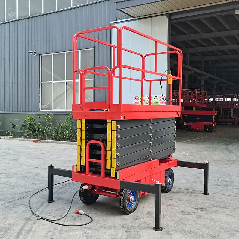 Towable Scissor Lift With Assisted Walking price