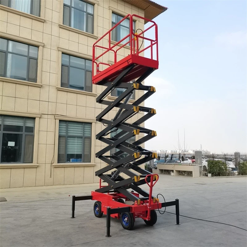 Towable Scissor Lift With Assisted Walking best
